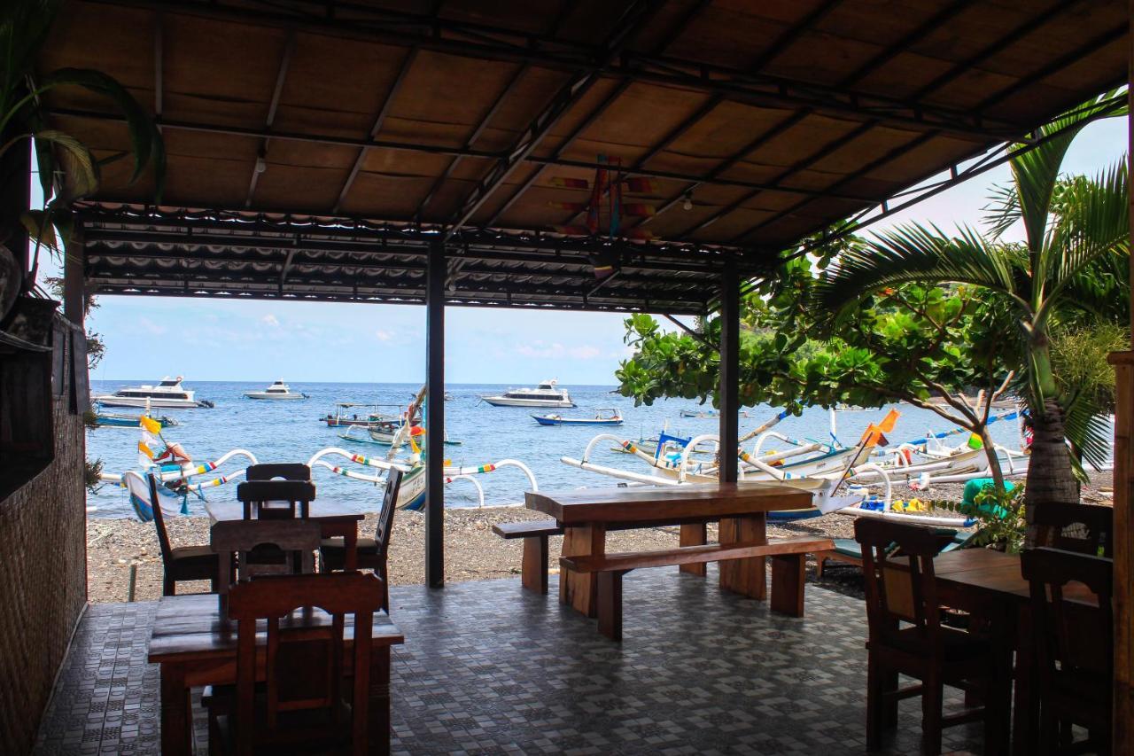 Coconut Beach Bungalows & Warung 2 Amed Exterior foto